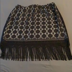 Gorgeous black and white skirt